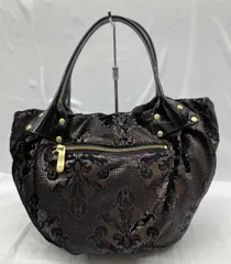 russet   ラシット　ハンドバッグ　トートバッグ　ブラウン×ブラック系