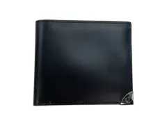 dunhill (ダンヒル) 二つ折り財布 革 レザー ウォレット 札入れ ブラック メンズ/025