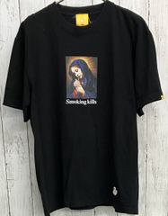 人気】FR2 スモーキングキルズVirgin Mary マリアプリントTシャツ 