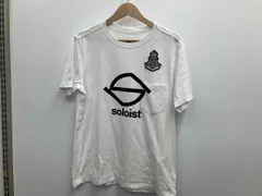 TAKAHIROMIYASHITA TheSoloist タカヒロミヤシタ  ポケT ロゴT エンブレム 半袖 ホワイト サイズ46