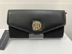 TOMMY HILFIGER TH Flap Wallet 長財布 タグ付 6941014 990