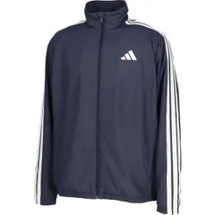 サイズJ/4XLT、adidas アディダス マストハブ スリーストライプス 起毛トリコット素材の裏地 ウインドジャケット マルチスポーツ ウインドシャツメンズ (hy034-ka1292)