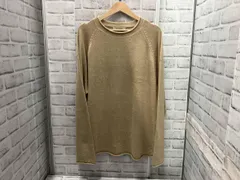 J.CREW / 古着 / LINEN(麻)×COTTON(綿) / 薄手ニット / 中国製 / ベージュ / Lサイズ / ジェイクルー