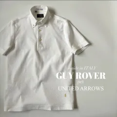 GUY ROVER / UNITED ARROWSダブルネーム　コットンワッフル　ボタンダウン　ショートスリーブ　プルオーバーシャツ