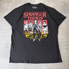 O-875 무비 Stranger Things 스트레인저싱스 그래픽 프린트 T셔츠 사이즈 L
