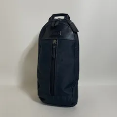 2603-185｜美品｜コーチ ボディバッグ ナイロン レザー ブラック