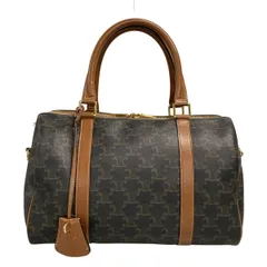 CELINE(セリーヌ) ハンドバッグ ボストンバッグ/トリオンフキャンバス タン（ブラウン） ミニボストン