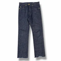 参考上代28600円 CULLNI 24AW 5 Pocket Straight Denim Pants 5ポケットストレートデニムパンツ ジーンズ クルニ 24-AW-001 インディゴ 1 （13160M）のサムネイル