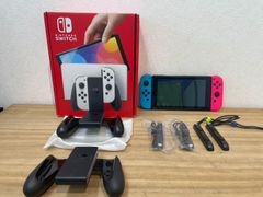 【成】Nintendo switch HAC-001 ニンテンドー スイッチ 充電器無し ジャンク 動作未確認 【5634YO】C28