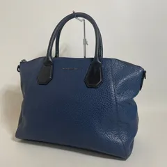 2603-206｜マイケルコース ハンドバッグ レザー ネイビー