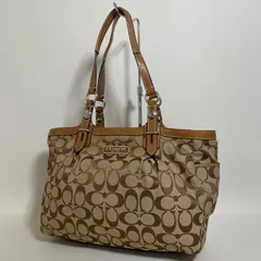2603-210｜コーチ シグネチャー トートバッグ ブラウン