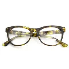 未使用 OLIVER GOLDSMITH オリバーゴールドスミス メガネフレーム ANNABEL-f 日本製 アナベル-f Olive Tortoiseshell 54000622のサムネイル