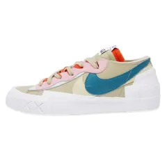未使用 NIKE × KAWS × sacai ナイキ 29cm BLAZER LOW DM7901-200 2021年製 サカイ カウズ ブレーザー ローカット ベージュ  18001832