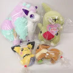【まとめ売り】ポケモン ぬいぐるみ ポニータ ヨーギラス  イーブイ ピチュー