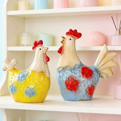 リサラーソン 鶏とひよこの置物セット - メルカリ