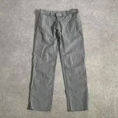 本人期 Martin Margiela ポプリンコットン ベルテッド パンツ マルタン マルジェラのサムネイル
