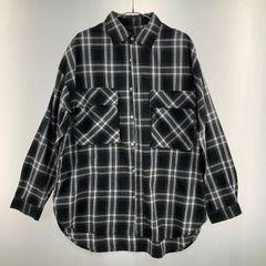 nine9style MDDサイズ チェックシャツ(ブラック) - メルカリ