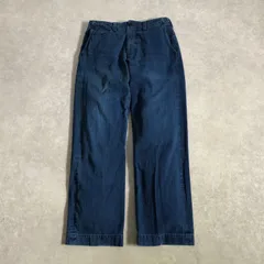 BLUE BLUE INDIGO DYE トラウザー チノパン ブルーブルー HRMのサムネイル