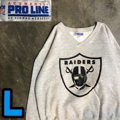 希少》RAIDERS レイダース ハーフジップ スウェット 刺繍ロゴ M - メルカリ