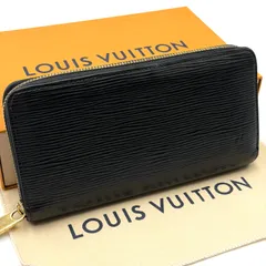 ルイヴィトン LOUIS VUITTON エピ ジッピーウォレット ノワール 新型 長財布 ラウンドファスナー お札入れ ゴールド金具 男女兼用 ブラック レザー M68755
