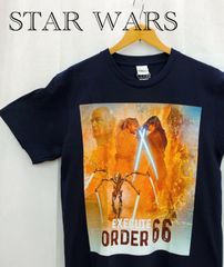 STAR WARS 스타워즈 MEXECUTE ORDER 66 T셔츠 네이비 MM 네이비 맨즈 패션
