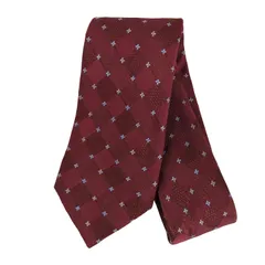 ダーバン DURBAN 総柄 シルクネクタイ メンズ 表記無 