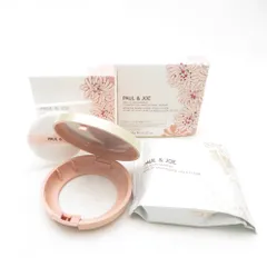 未使用 PAUL&JOE ポール＆ジョー シースルー ヴェール コンパクト ファンデーション 化粧下地 美容液 ケース 2点 BN4489X1
