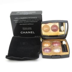 美品 CHANEL シャネル レ キャトル オンブル ビザンス アイシャドウ 2g 308 パリュールアンぺリアル 残量多 BU6556F1