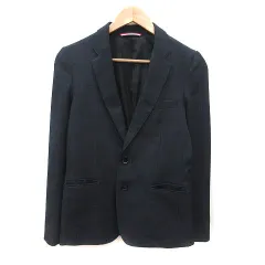 ジャーナルスタンダード JOURNAL STANDARD テーラードジャケット 総裏地 S 濃紺 ネイビー /MS