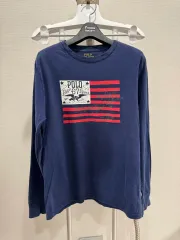 ポロラルフローレン BOYS ネイビー 長袖Tシャツ
