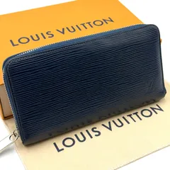 ルイヴィトン LOUIS VUITTON エピ ジッピーウォレット アンディゴブルー 新型  長財布 ラウンドファスナー お札入れ シルバー金具 男女兼用 ブルー レザー M61873