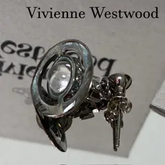 ヴィヴィアンウエストウッド　Vivienne Westwood　London ORB　シングルスタッド　ドロップピアス