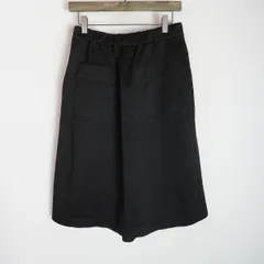 美品 MHL エムエイチエル MARGARET HOWELL マーガレットハウエル タック スカート フレア シルエット 595-5232505 サイズ2 807N★2のサムネイル