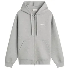 カーハート レディース アウター ジャケット・ブルゾン Carhartt WIP Hooded Alda Jacket Grey Heather White ホワイトのサムネイル