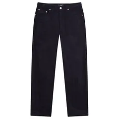 アーペーセー メンズ ボトムス カジュアルパンツ コーデュロイ APC Achille Corduroy Trousers Dark Navy ネイビーのサムネイル