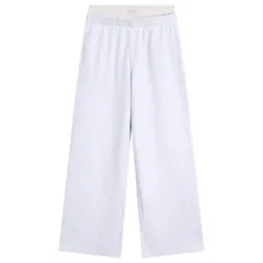 スキムズ レディース ボトムス カジュアルパンツ ワイドレッグ コットン フリース SKIMS Cotton Fleecexposed Boxer Wide Leg Pants Light Heather Grey グレー