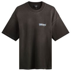 リプレゼント メンズ トップス Tシャツ Represent Showcasing TShirt Stained Black ブラック
