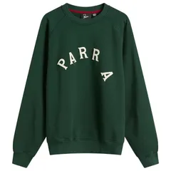 バイ パラ メンズ アウター パーカー・スウェット シャツ By Parra Drunk Parent Crew Sweatshirt Green グリーンのサムネイル