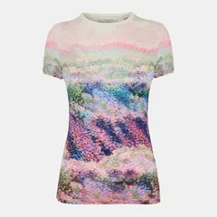 テッドベーカー レディース トップス Tシャツ プリント シャツ Ted Baker Ted Print tshirt Ld99 MidPink ピンクのサムネイル