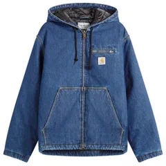 カーハート メンズ アウター ジャケット・ブルゾン Carhartt WIP Cleveland Jacket Blue Stone Washed ブルー