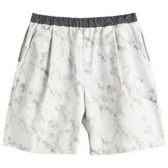 ユニフォームエクスペリメント メンズ ボトムス ハーフパンツ・ショーツ ショートパンツ Uniform Experiment Marble Tech Shorts White ホワイトのサムネイル