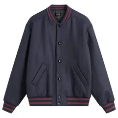 アーペーセー レディース アウター ジャケット・ブルゾン APC Micky Varsiy Jacket Dark Navy ネイビーのサムネイル