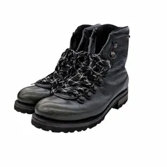 65 DSQUARED ディースクエアード Hiking Winter Leather Boots 内ボア マウンテンブーツ 407 ブラック サイズ 40