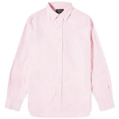 ビームス プラス メンズ トップス シャツ ボタンダウン オックスフォード ダウン Beams Plus Button Down Oxford Shirt Pink ピンク