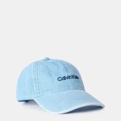 カルバンクライン レディース アクセサリー 帽子 デニム キャップ CALVIN KLEIN JEANS CKJ Denim Cap Ld53 Vintage Denim デニム