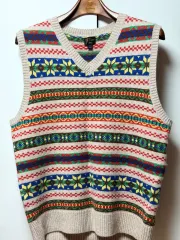 ジェイクルー カシミア 100% フェアアイル ベスト L