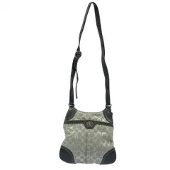 コーチ　シグネチャー　ターンロック　ベージュ　ショルダーバッグ　1035