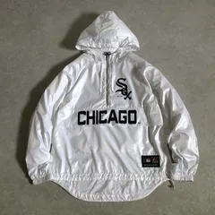 Majestic WHITE SOX ホワイトソックス シャカシャカ プルオーバー フード パーカー マジェスティック