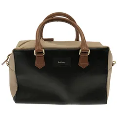 ポールスミス　レザー　ブラック　ハンドバッグ　E-633