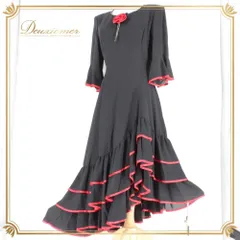 社交ダンス 衣装 スタンダード ドレス ワンピース レッスンウェア パーティドレス Elegance fashion ブラック系 レッド系 赤 黒 フォーマル ブラック レッド ワンピースドレス 社交ダンスドレス スタンダードドレス ラインストーン付き